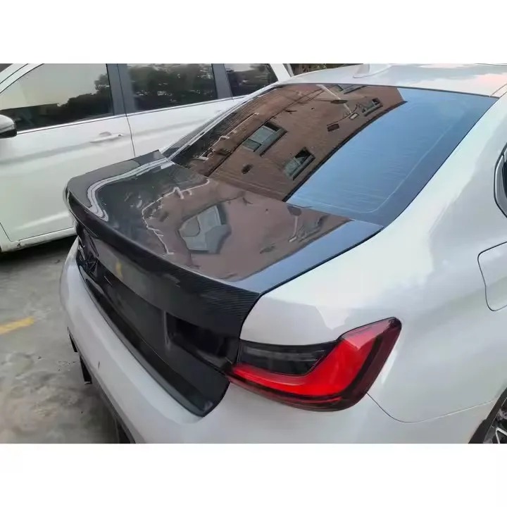 The 21-25 For 3 Series M3 G20/G80 Replacement And Installation Of OEM Dry Carbon Fiber Rear Trunk Lid And Trunk Lid